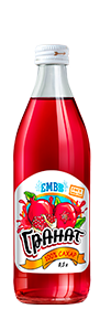 Non-alcoholic carbonated drink Pomegranate
