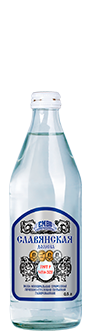 Mineral water NRZN TM Slavyanskaya Valley