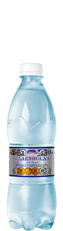 Mineral water NRZN TM Slavyanskaya Valley