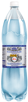 Mineral water NRZN TM Slavyanskaya Valley